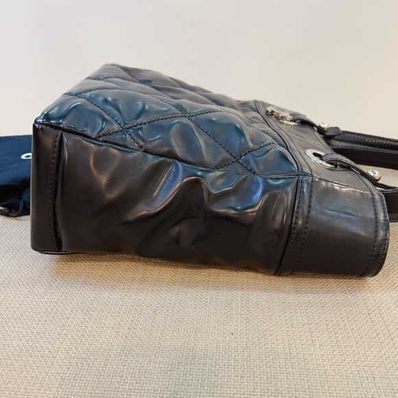 Chanel Black Quilted Leather Petite Paris Biarritz Shopping Tote Bag - Picture 3 of 8